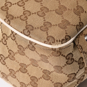 GUCCI グッチ GGツインズ GGキャンバス トートバッグ ショルダーバッグ 肩掛け レザー ベージュ アイボリー 232957 4a002944