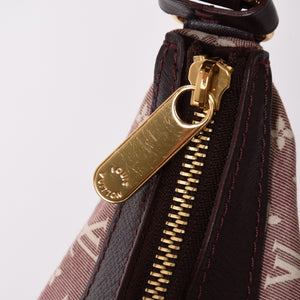 極美品 LOUIS VUITTON ルイヴィトン ラプソディーPM ワンショルダーバッグ M40406 モノグラム イディール レザー ボルドー 中古 4a002457