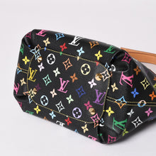 画像をギャラリービューアに読み込む, 極美品 LOUIS VUITTON ルイヴィトン 村上隆 モノグラムマルチカラー アニーMM ショルダーバッグ M40308 ノワール ゴールド金具 中古 4a002462