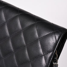 画像をギャラリービューアに読み込む, CHANEL シャネル カンボンライン チェーンウォレット ショルダーバッグ A46646 ブラック シルバー金具 美品 中古 4a002772