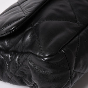 極美品 CHANEL シャネル CHANEL19 LARGE シャネル19 ラージ チェーンショルダーバッグ AS1161 28番台 ラムスキン ブラック 中古 4a002467