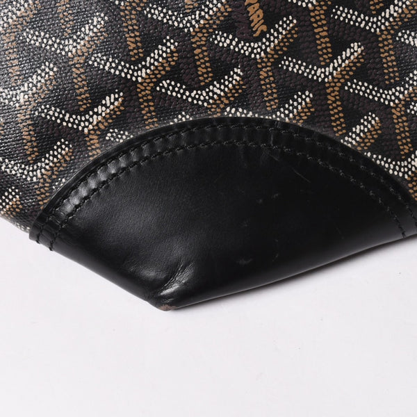 GOYARD ゴヤール ボストンバッグ ビジネスバッグ ハンドバッグ トラベルバッグ ボーイング45 PVC シルバー金具 美品 中古 4a002473