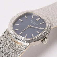 Load image into Gallery viewer, PATEK PHILIPPE パテック フィリップ スクエアフェイス ホワイトゴールド フルブレスレット 手巻き 美品 中古 4a002709