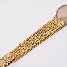画像をギャラリービューアに読み込む, VACHERON CONSTANTIN ヴァシュロン 557642 メッシュドール ラウンド 4P ダイヤ K18YG 時計 中古 4a002539