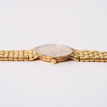 画像をギャラリービューアに読み込む, VACHERON CONSTANTIN ヴァシュロン 557642 メッシュドール ラウンド 4P ダイヤ K18YG 時計 中古 4a002539