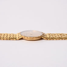 画像をギャラリービューアに読み込む, VACHERON CONSTANTIN ヴァシュロン 557642 メッシュドール ラウンド 4P ダイヤ K18YG 時計 中古 4a002539