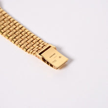 画像をギャラリービューアに読み込む, VACHERON CONSTANTIN ヴァシュロン 557642 メッシュドール ラウンド 4P ダイヤ K18YG 時計 中古 4a002539