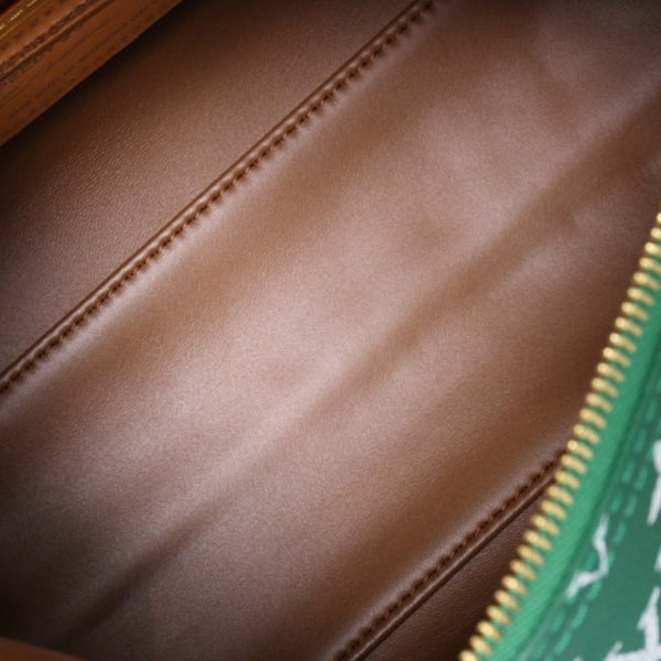 Unused LOUIS VUITTON Handbag Speedy P9 Bandouliere 25 M24423 Green Used 4a002522