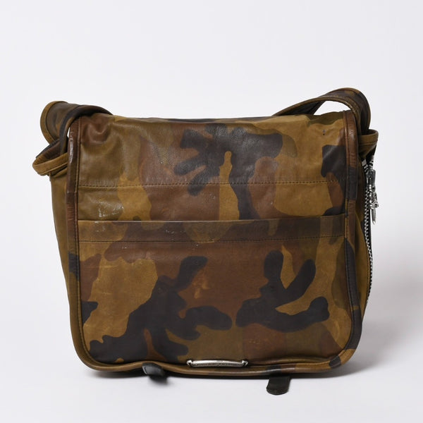 CHROME HEARTS SHOULDER BAG TINY Shoulder Bag Tiny Gunslinger Dagger Zip Leather Camouflage Good Condition Used 4a002419