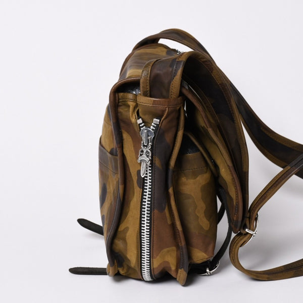 CHROME HEARTS SHOULDER BAG TINY Shoulder Bag Tiny Gunslinger Dagger Zip Leather Camouflage Good Condition Used 4a002419