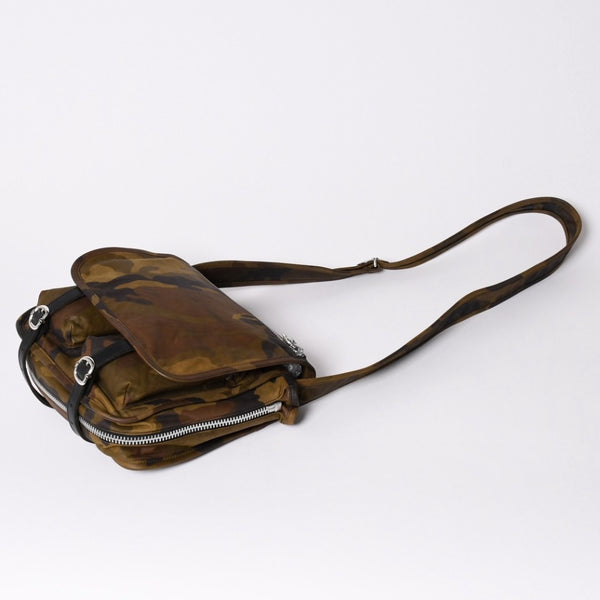 CHROME HEARTS SHOULDER BAG TINY Shoulder Bag Tiny Gunslinger Dagger Zip Leather Camouflage Good Condition Used 4a002419