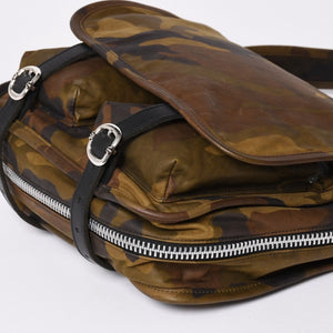 CHROME HEARTS SHOULDER BAG TINY Shoulder Bag Tiny Gunslinger Dagger Zip Leather Camouflage Good Condition Used 4a002419