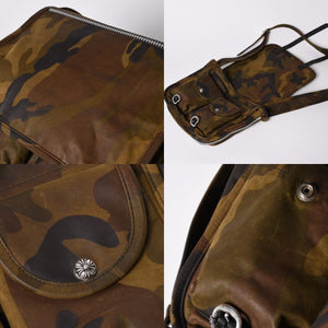 CHROME HEARTS SHOULDER BAG TINY Shoulder Bag Tiny Gunslinger Dagger Zip Leather Camouflage Good Condition Used 4a002419