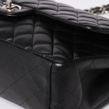 画像をギャラリービューアに読み込む, CHANEL シャネル デカマトラッセ33 Wフラップ Wチェーンショルダーバッグ ココマーク カーフスキン ブラック シルバー金具 美品 中古 4a002396