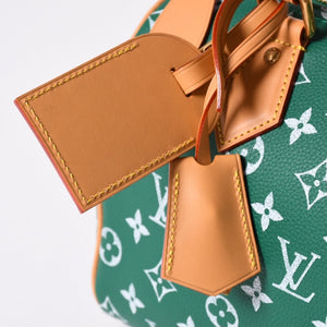 Unused LOUIS VUITTON Handbag Speedy P9 Bandouliere 25 M24423 Green Used 4a002522