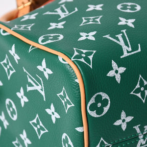 Unused LOUIS VUITTON Handbag Speedy P9 Bandouliere 25 M24423 Green Used 4a002522