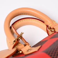 Load image into Gallery viewer, 極美品 LOUIS VUITTON ルイヴィトン スピーディ・バンドリエール18 ルージュ N40611 ダミエポップ ブラウン レッド 中古 4a002012