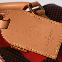 Load image into Gallery viewer, 極美品 LOUIS VUITTON ルイヴィトン スピーディ・バンドリエール18 ルージュ N40611 ダミエポップ ブラウン レッド 中古 4a002012