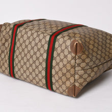 Load image into Gallery viewer, GUCCI グッチ ヴィンテージ オールドグッチ GGスプリームキャンバス トートバッグ PVC ブラウン 9411 ゴールド金具 美品 中古 4a002489