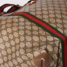 Load image into Gallery viewer, GUCCI グッチ ヴィンテージ オールドグッチ GGスプリームキャンバス トートバッグ PVC ブラウン 9411 ゴールド金具 美品 中古 4a002489