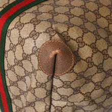 Load image into Gallery viewer, GUCCI グッチ ヴィンテージ オールドグッチ GGスプリームキャンバス トートバッグ PVC ブラウン 9411 ゴールド金具 美品 中古 4a002489
