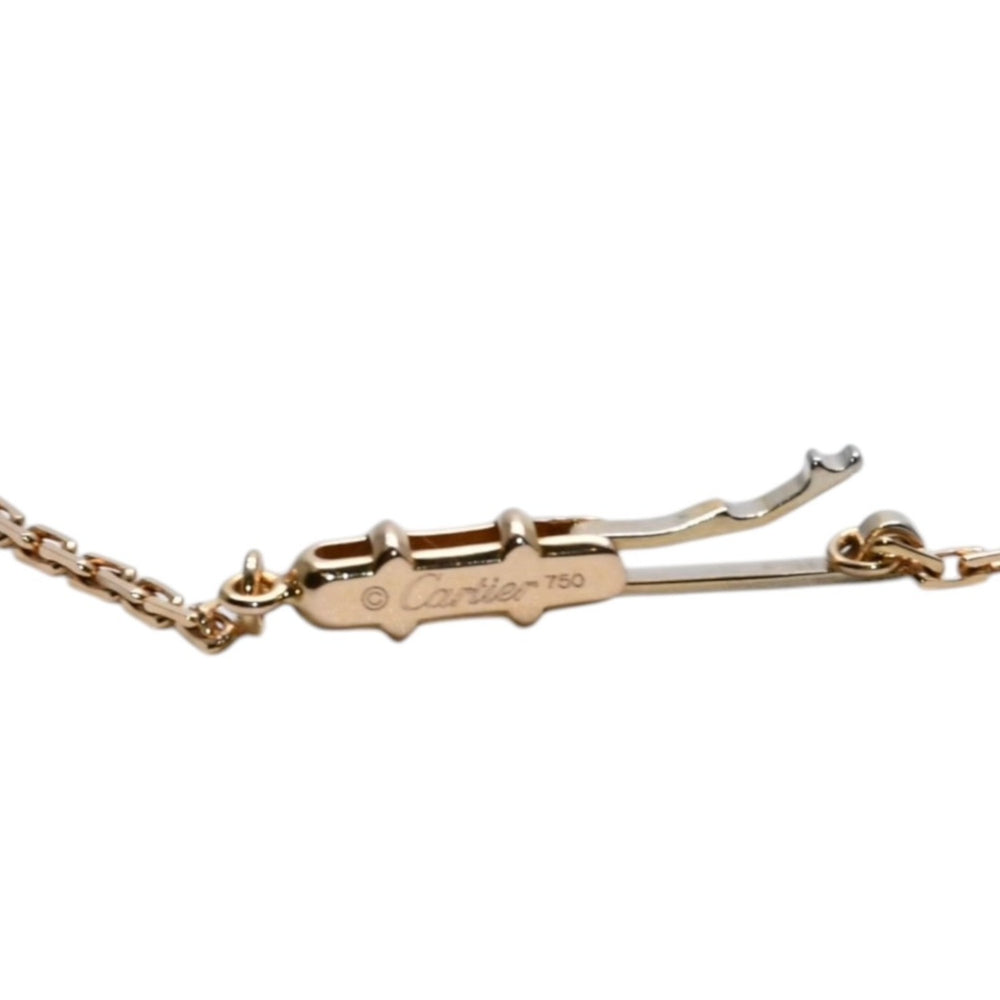 Very Good Condition Cartier Link Slave Chain Necklace K18 Yellow Gold Cartier750 FK4531 Chain Gold Used 4a002482