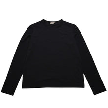 画像をギャラリービューアに読み込む, 極美品 HERMES エルメス 長袖Tシャツ サイズXS レーヨン シルク エラスタン チャコールグレー マルジェラ期 中古 4a002145