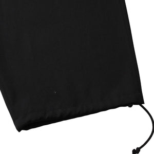 極美品 Y's for men ヨウジヤマモト GABARDINE STRING PANTS WITH SIDE OUT POCKET カーゴパンツ イージーパンツ ブラック アウトポケット ミリタリー MO-P31-100 中古 4a002159