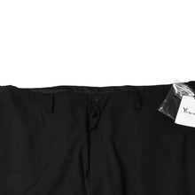 Load image into Gallery viewer, 極美品 Y's for men ヨウジヤマモト GABARDINE STRING PANTS WITH SIDE OUT POCKET カーゴパンツ イージーパンツ ブラック アウトポケット ミリタリー MO-P31-100 中古 4a002159