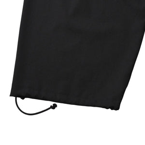 極美品 Y's for men ヨウジヤマモト GABARDINE STRING PANTS WITH SIDE OUT POCKET カーゴパンツ イージーパンツ ブラック アウトポケット ミリタリー MO-P31-100 中古 4a002159