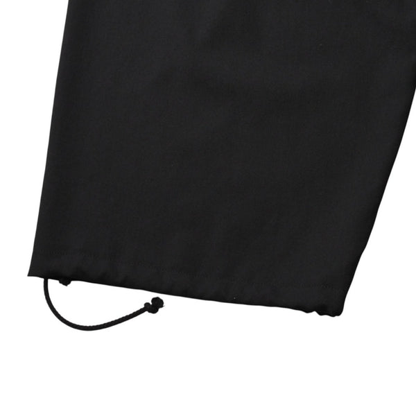 極美品 Y's for men ヨウジヤマモト GABARDINE STRING PANTS WITH SIDE OUT POCKET カーゴパンツ イージーパンツ ブラック アウトポケット ミリタリー MO-P31-100 中古 4a002159