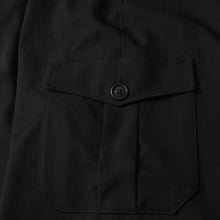 Load image into Gallery viewer, 極美品 Y's for men ヨウジヤマモト GABARDINE STRING PANTS WITH SIDE OUT POCKET カーゴパンツ イージーパンツ ブラック アウトポケット ミリタリー MO-P31-100 中古 4a002159