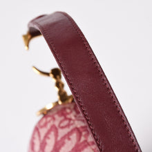 画像をギャラリービューアに読み込む, 極美品 Christian Dior クリスチャンディオール サドルバッグ トロッター 総柄 コットンキャンバス ショルダーバッグ RU0012 中古 4a001999