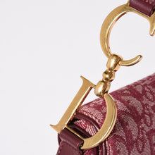 画像をギャラリービューアに読み込む, 極美品 Christian Dior クリスチャンディオール サドルバッグ トロッター 総柄 コットンキャンバス ショルダーバッグ RU0012 中古 4a001999