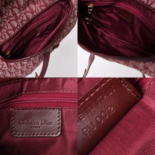 画像をギャラリービューアに読み込む, 極美品 Christian Dior クリスチャンディオール サドルバッグ トロッター 総柄 コットンキャンバス ショルダーバッグ RU0012 中古 4a001999