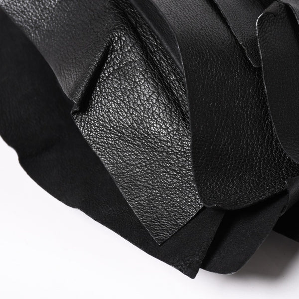 YVES SAINT LAURENT Yves Saint Laurent Mombasa Shoulder Bag Handbag Saint-Tropez Black 129133 Good Condition Used 4a002513