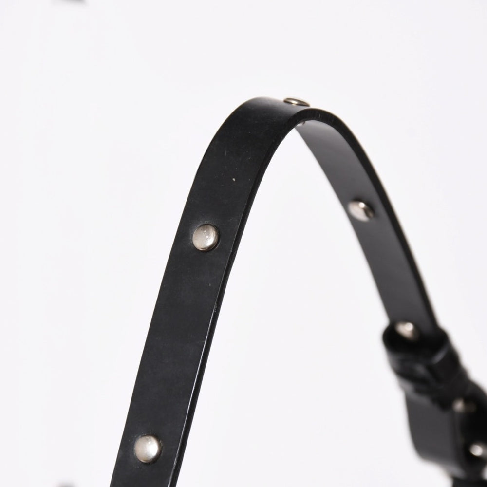 極美品 Christian Dior クリスチャンディオール ボンテージ ワンショルダーバッグ 10-MA-0014 トロッター柄 ガリアーノ期 中古 4a003661