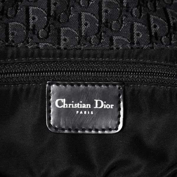 Very Good Condition Christian Dior Bondage One Shoulder Bag 10-MA-0014 Trotter Pattern Galliano Period Used 4a003661