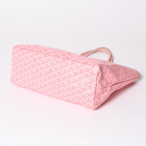 新品同様 GOYARD ゴヤール サンルイPM バッグ トートバッグ STLOUIPMLTY01CL01P ピンク PVC レザー 中古 4a002523
