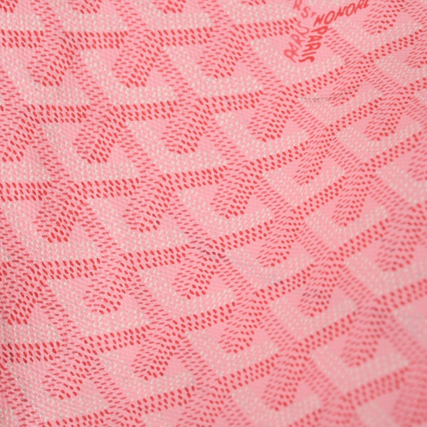 新品同様 GOYARD ゴヤール サンルイPM バッグ トートバッグ STLOUIPMLTY01CL01P ピンク PVC レザー 中古 4a002523