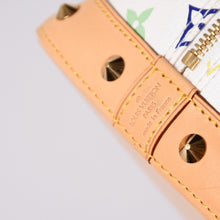 Load image into Gallery viewer, 極美品 LOUIS VUITTON ルイヴィトン アルマ ハンドバッグ M92647 モノグラム マルチカラー ホワイト 村上隆 中古 4a002011