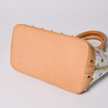 Load image into Gallery viewer, 極美品 LOUIS VUITTON ルイヴィトン アルマ ハンドバッグ M92647 モノグラム マルチカラー ホワイト 村上隆 中古 4a002011