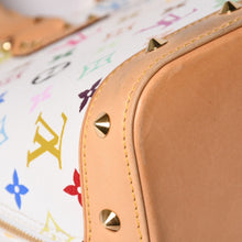 Load image into Gallery viewer, 極美品 LOUIS VUITTON ルイヴィトン アルマ ハンドバッグ M92647 モノグラム マルチカラー ホワイト 村上隆 中古 4a002011