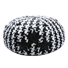 画像をギャラリービューアに読み込む, 新品未使用 CHROME HEARTS クロムハーツ スターパッチ ビーニー ニットキャップ ONE SIZE 53-60cm 3パッチ スターボタン 中古 4a000956