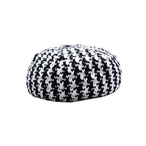 新品未使用 CHROME HEARTS クロムハーツ スターパッチ ビーニー ニットキャップ ONE SIZE 53-60cm 3パッチ スターボタン 中古 4a000956