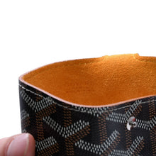 画像をギャラリービューアに読み込む, 極美品 GOYARD ゴヤール モンマルトルGM アイウェアケース スマホケース PVC×レザー ブラック ブラウン 中古 4a002545
