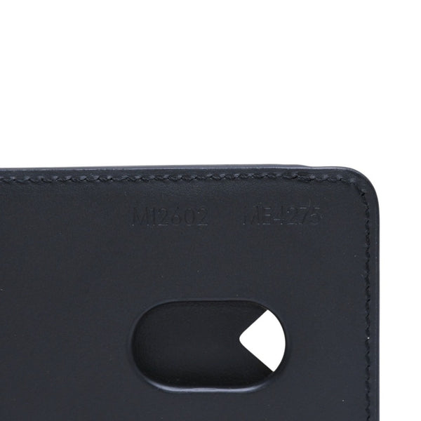 極美品 LOUIS VUITTON ルイヴィトン ポルト カルト マグネット カードケース M12602 モノグラム エクリプス ブラック グレー 中古 4a002541