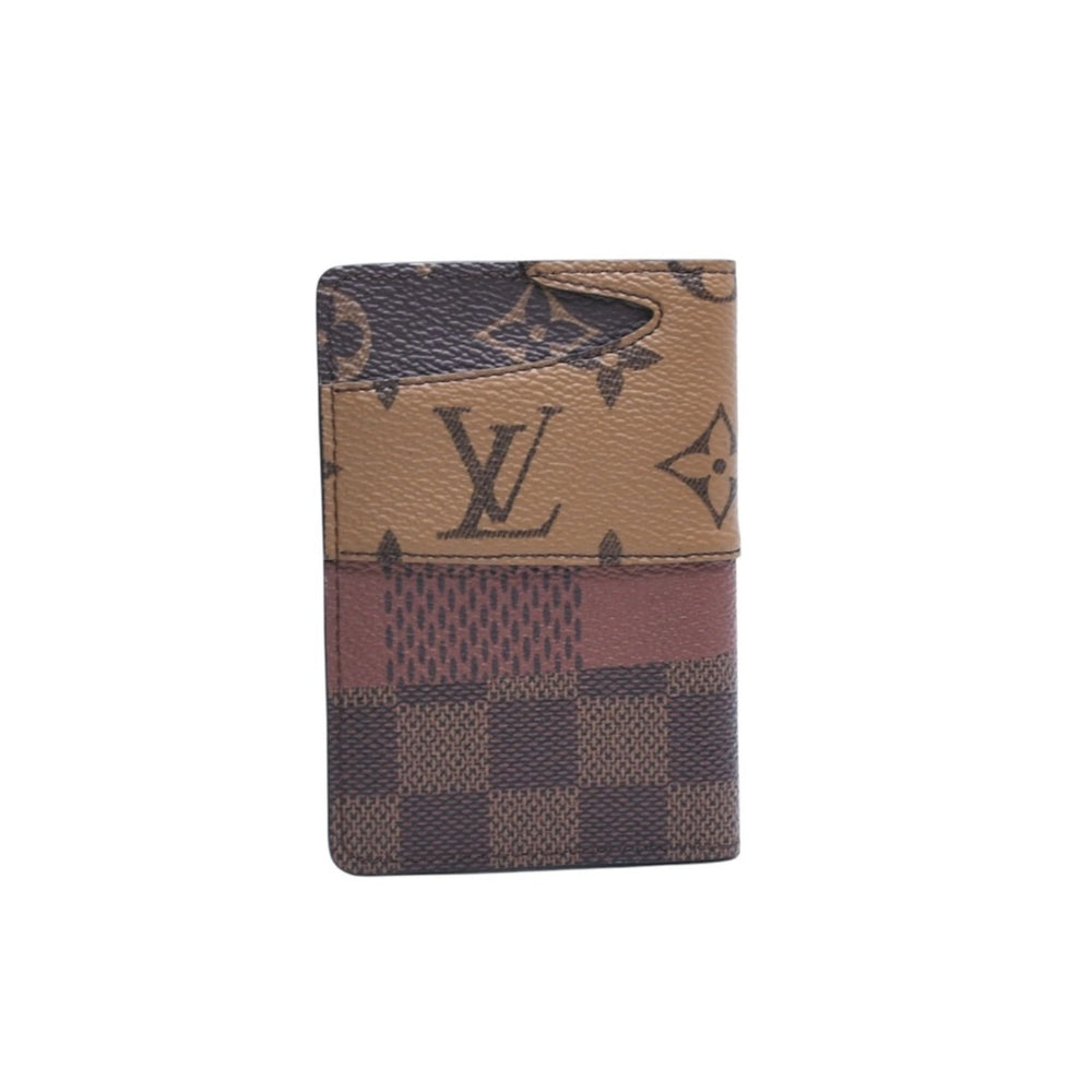 新品未使用 LOUIS VUITTON ルイヴィトン オーガナイザー ドゥ ポッシュ カードケース M26010 モノグラム ランドスケープ 中古 4a002552