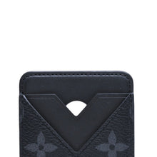 画像をギャラリービューアに読み込む, 極美品 LOUIS VUITTON ルイヴィトン ポルト カルト マグネット カードケース M12602 モノグラム エクリプス ブラック グレー 中古 4a002541