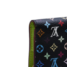 画像をギャラリービューアに読み込む, 極美品 LOUIS VUITTON ルイヴィトン ポルトフォイユ アンソリット 長財布 M93755 モノグラム マルチカラー グリーン 村上隆 中古 67645